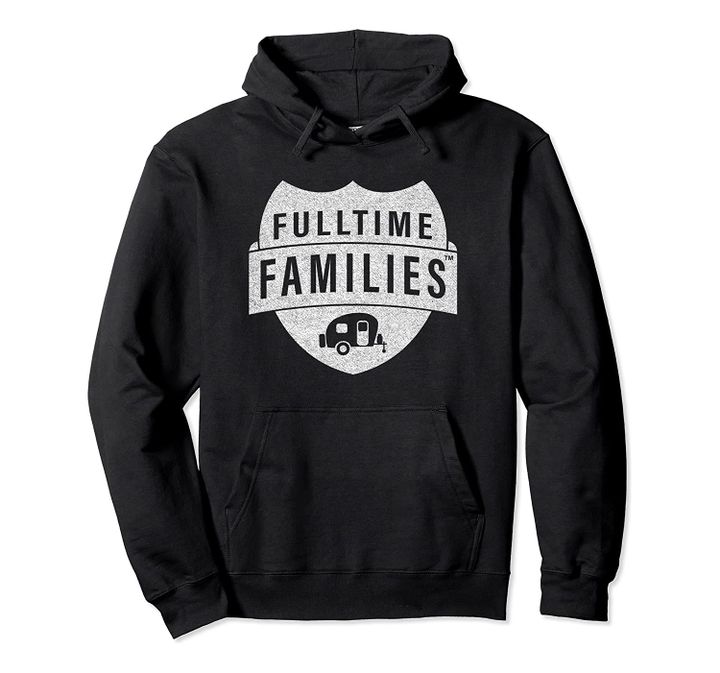 FTF Fulltime Families Logo (White) Pullover Hoodie, T-Shirt, Sweatshirt