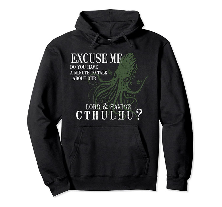Lord & Savior Cthulhu Funny Parody Religion Myth Hoodie, T-Shirt, Sweatshirt