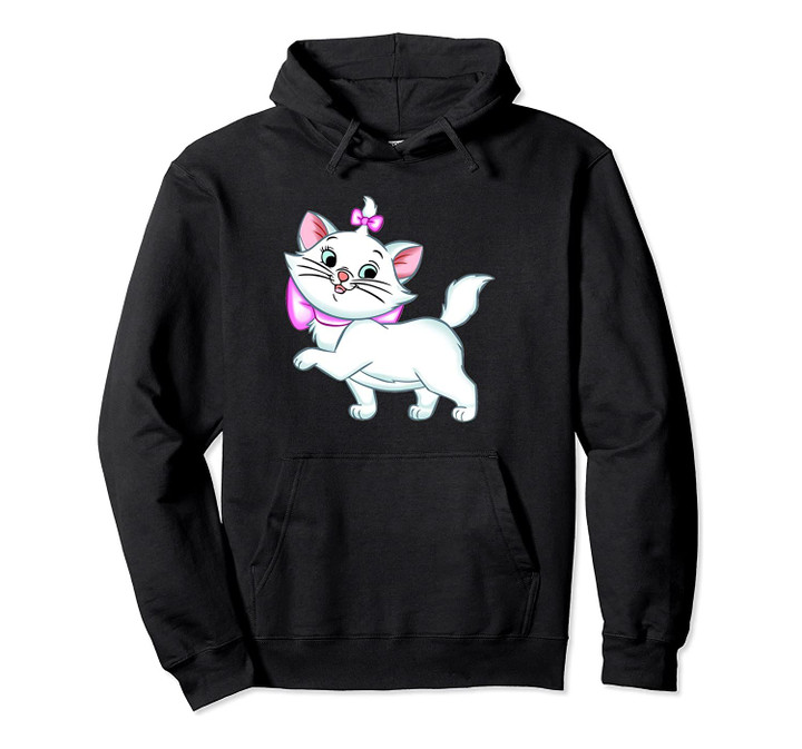 Women Marie Cat Cartoon, Aristocats Kitty, Plush Tee Gift Pullover Hoodie, T-Shirt, Sweatshirt