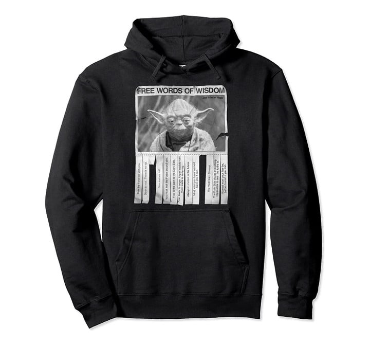 Star Wars Yoda Poster Words Of Wisdom Graphic Hoodie, T-Shirt, Sweatshirt
