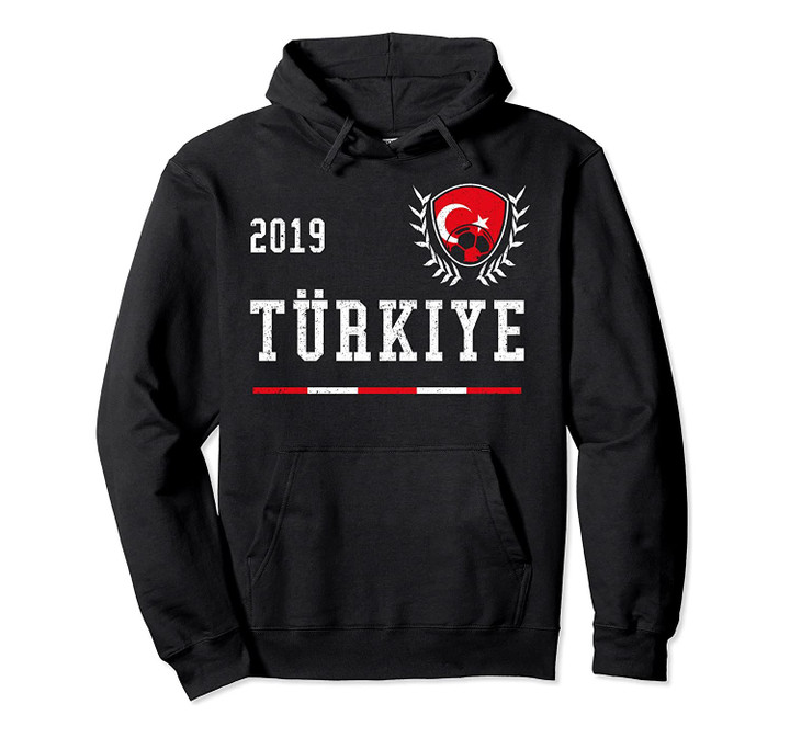 Turkey Football Jersey 2019 Turkish Soccer Jersey Pullover Hoodie, T-Shirt, Sweatshirt