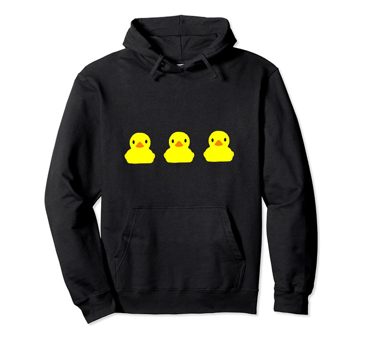 Cute Yellow Rubber Ducky Duck Simple Graphic T-Shirts Pullover Hoodie, T-Shirt, Sweatshirt