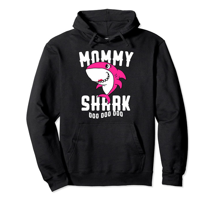 Mommy Shark Hoodie Mother Grandma Halloween Christmas, T-Shirt, Sweatshirt