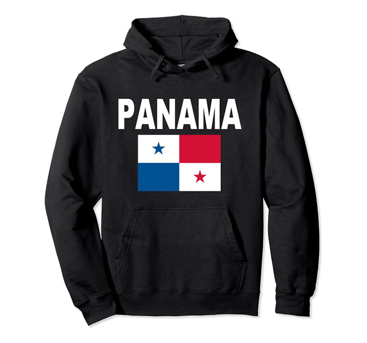 Flag Panama Pullover Hoodie Cool Panamanian Flags Gift Top, T-Shirt, Sweatshirt