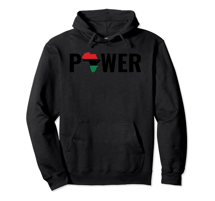 Black History Africa Continent Power Hoodie, T-Shirt, Sweatshirt