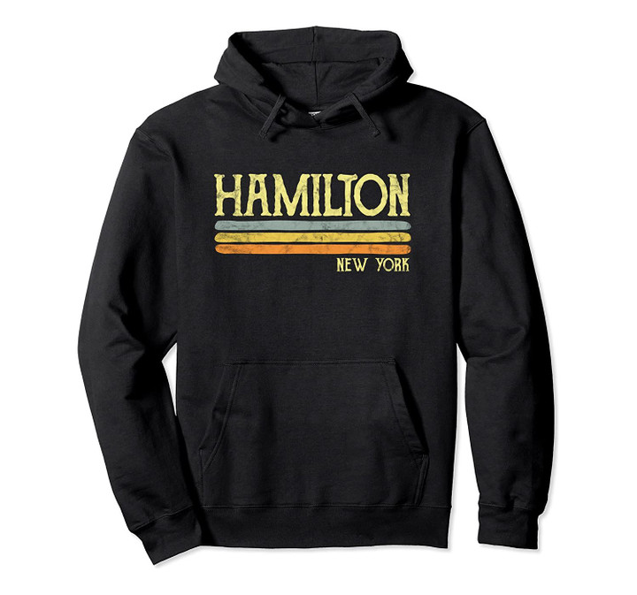 Vintage Hamilton New York NYC Hoodie Gift Love Souvenir, T-Shirt, Sweatshirt