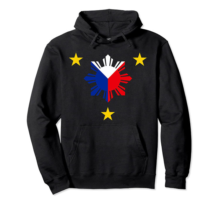 Philippine Flag Hoodies - Philippines Sun and Star Hoodies, T-Shirt, Sweatshirt