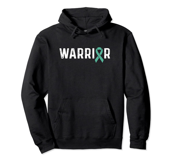 Sexual Assault Awareness Products Teal Ribbon Warrior Pullover Hoodie, T-Shirt, Sweatshirt