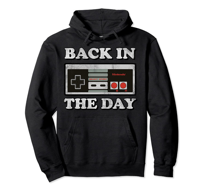Nintendo NES Controller Back In The Day Graphic Hoodie, T-Shirt, Sweatshirt