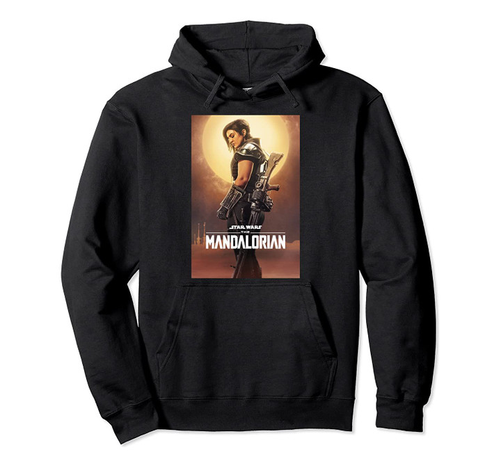 Star Wars The Mandalorian Cara Dune Character Poster Pullover Hoodie, T-Shirt, Sweatshirt