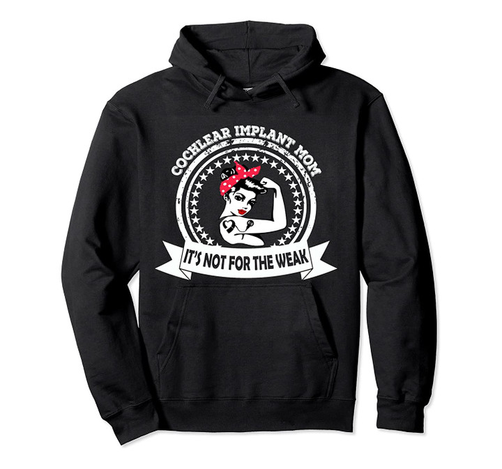 Cochlear Implant Mom Awareness Hoodie Mother's Day Gifts Pullover Hoodie, T-Shirt, Sweatshirt