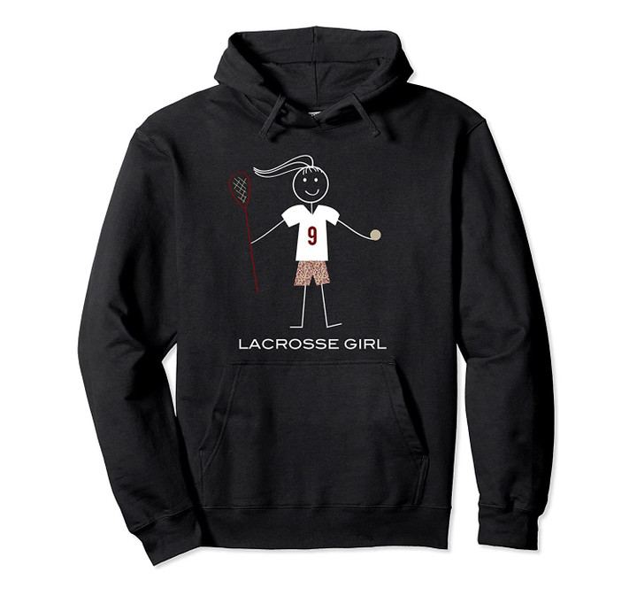Funny Lacrosse Design Girls, Lacrosse Gifts for Women Pullover Hoodie, T-Shirt, Sweatshirt