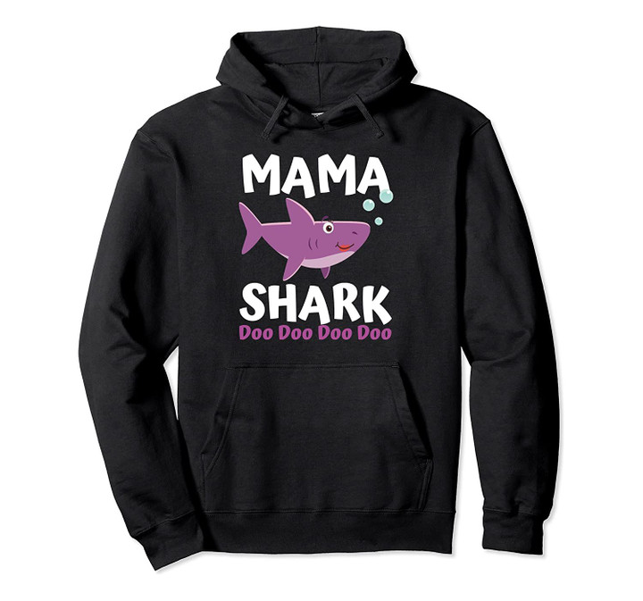 Mama Shark Doo Doo Hoodie Matching Family Shark Shirts Set Pullover Hoodie, T-Shirt, Sweatshirt