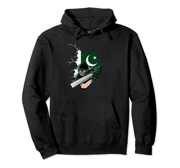 Pakistan Cricket Kit | Team Gift for Pakistani Cricket Fans Pullover Hoodie, T-Shirt, Sweatshirt