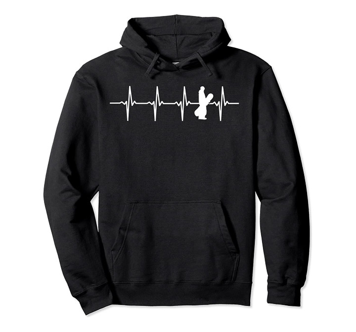 Snowboard Heartbeat Gift For Snowboarders Pullover Hoodie, T-Shirt, Sweatshirt