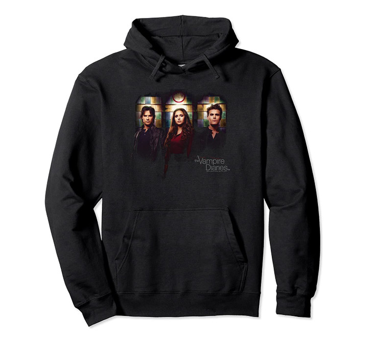 Vampire Diaries Stained Windows Pullover Hoodie, T-Shirt, Sweatshirt