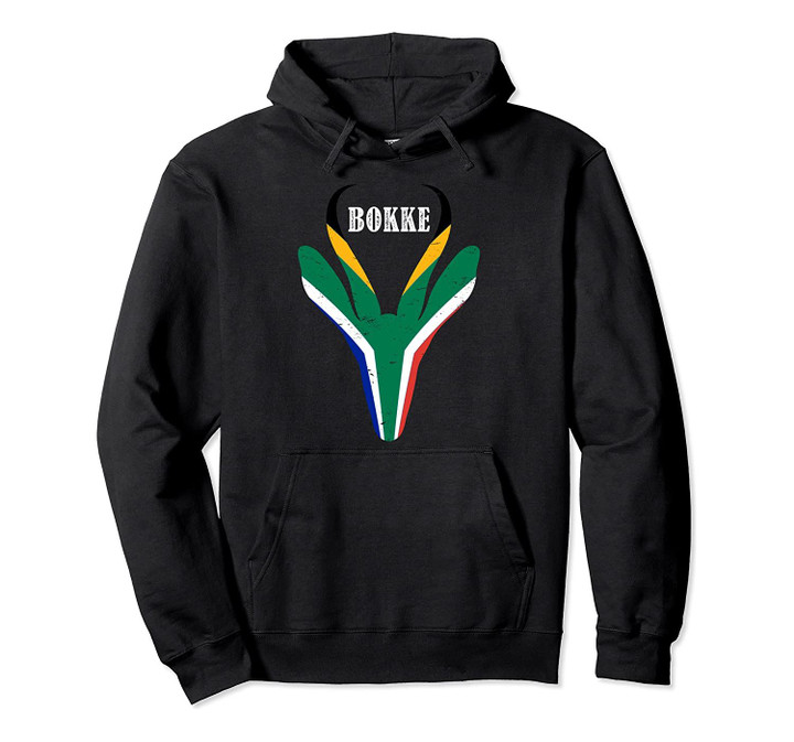 South African Rugby Bokke Africa Flag Pullover Hoodie, T-Shirt, Sweatshirt