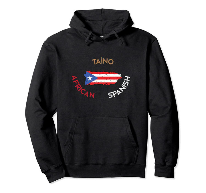 Roots of Puerto Rico: Taino, African & Spanish, T-Shirt, Sweatshirt