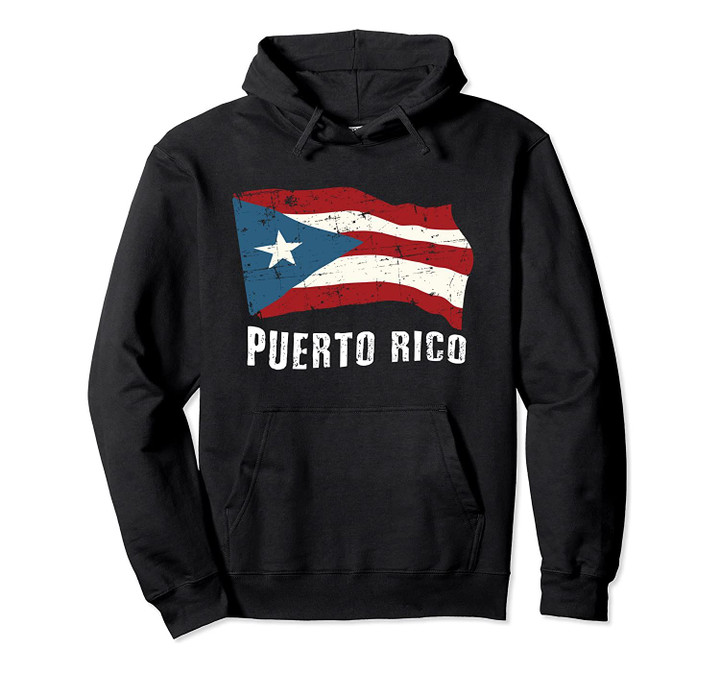 Puerto Rico - Boricua Flag - Puerto Rican Pride Pullover Hoodie, T-Shirt, Sweatshirt