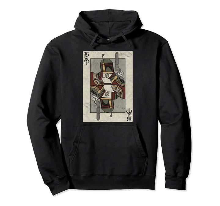 Star Wars Boba Fett Playing Card Graphic Hoodie, T-Shirt, Sweatshirt