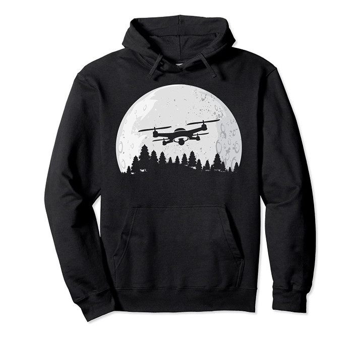 Cool Drone Pilot Moon Aerial Photographer Pullover Pullover Hoodie, T-Shirt, Sweatshirt