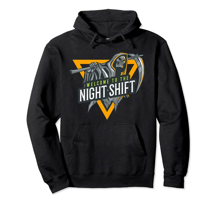 Welcome To The Night Shift Swagazon Associate Night Shifter Pullover Hoodie, T-Shirt, Sweatshirt