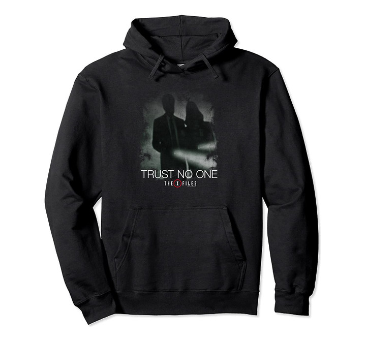 The X-Files Trust No One Character Pullover Hoodie, T-Shirt, Sweatshirt