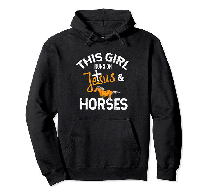 Cute Horse, Horse Lover, Equestrian And Christian Gift Pullover Hoodie, T-Shirt, Sweatshirt