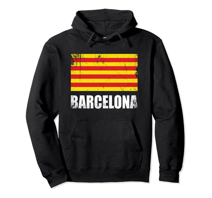Barcelona Souvenir Catalonia Gift for City Tourist Travel Pullover Hoodie, T-Shirt, Sweatshirt