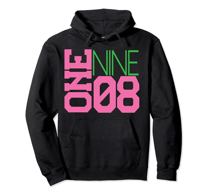 One Nine 08 Hoodie - AKA Paraphernalia, T-Shirt, Sweatshirt