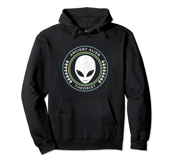 Ancient Alien Theorist Alien Head Funny Hoodie, T-Shirt, Sweatshirt