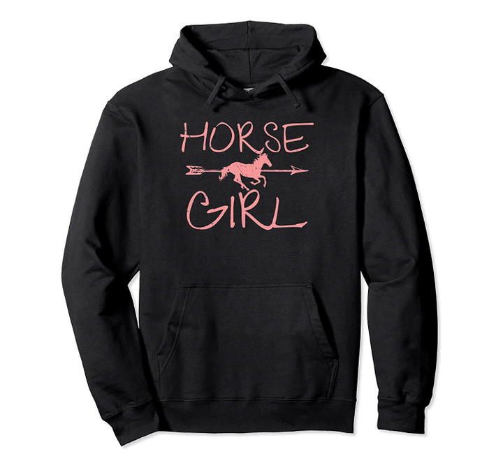 Horse Items for Little Girls Jumping Horseback Riding Hoodie Pullover Hoodie, T-Shirt, Sweatshirt