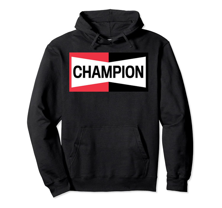 Champion Motor Sports Retro Spark Plug Gift Pullover Hoodie, T-Shirt, Sweatshirt