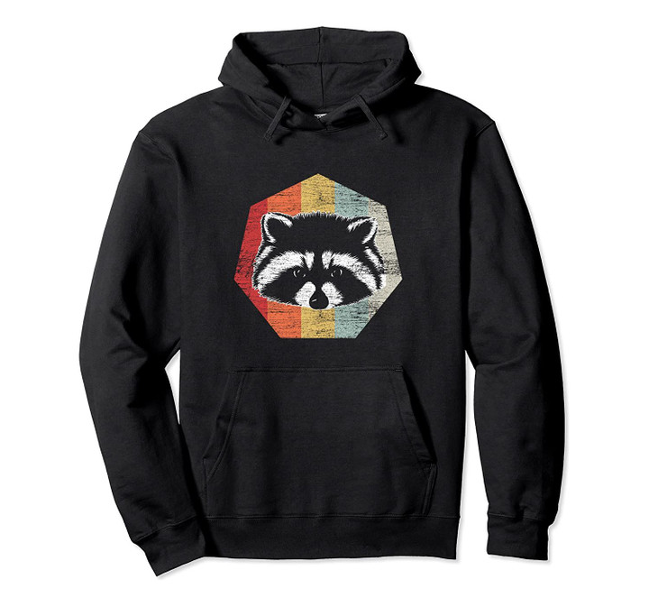 Retro Racoon Hoodie Raccoon Trash Panda Gifts, T-Shirt, Sweatshirt