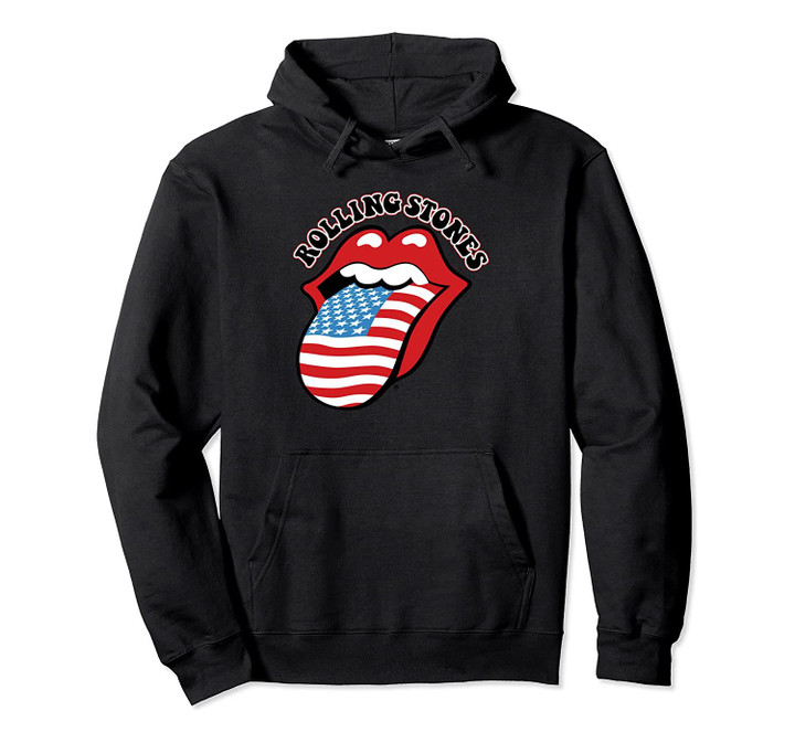 The Rolling Stones USA Tongue Hoodie Pullover Hoodie, T-Shirt, Sweatshirt