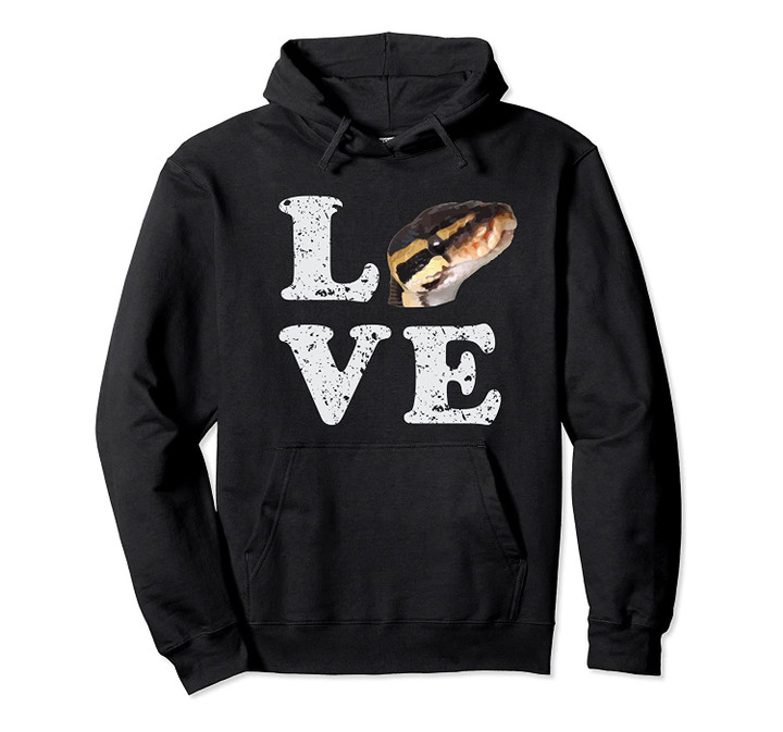 I Love My Ball Python Hoodie | Pet Snake Lovers Gift, T-Shirt, Sweatshirt