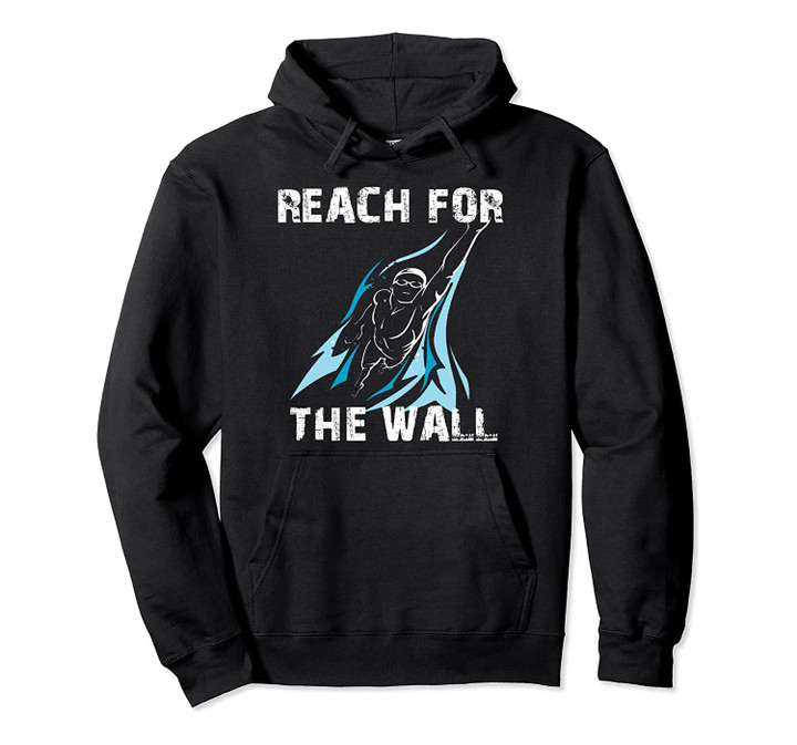 Boys Reach for the Wall Swimmers Swim Meet PB Tryout Pullover Hoodie, T-Shirt, Sweatshirt