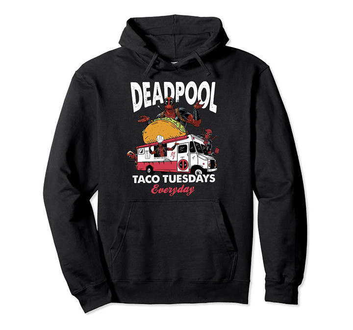 Marvel Deadpool Taco Tuesdays Everyday Graphic Hoodie, T-Shirt, Sweatshirt
