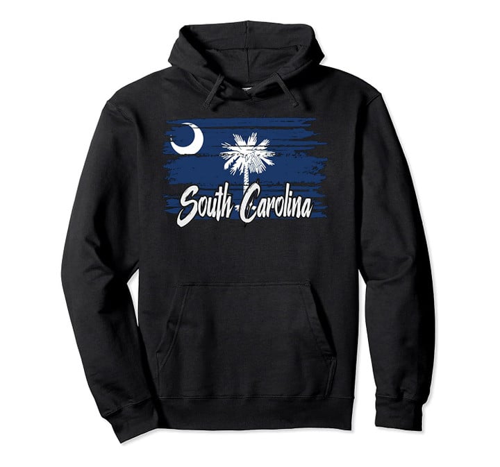 South Carolina Flag Hoodie - South Carolinian Pullover, T-Shirt, Sweatshirt
