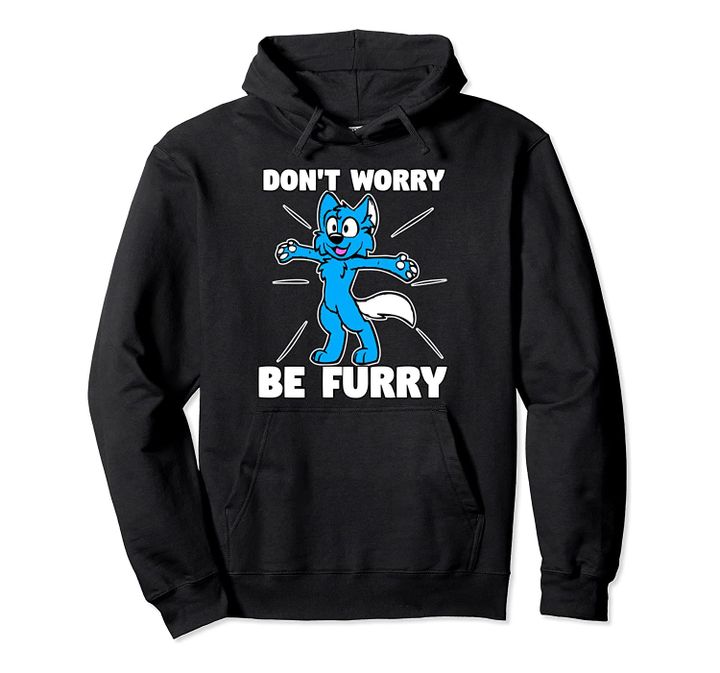 Furry Fox Fursona Hoodie Gift Women Men Pullover Hoodie, T-Shirt, Sweatshirt
