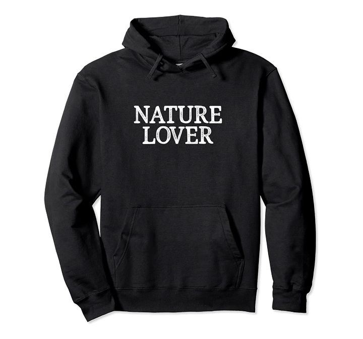 Nature Lover - Vintage Style - Pullover Hoodie, T-Shirt, Sweatshirt