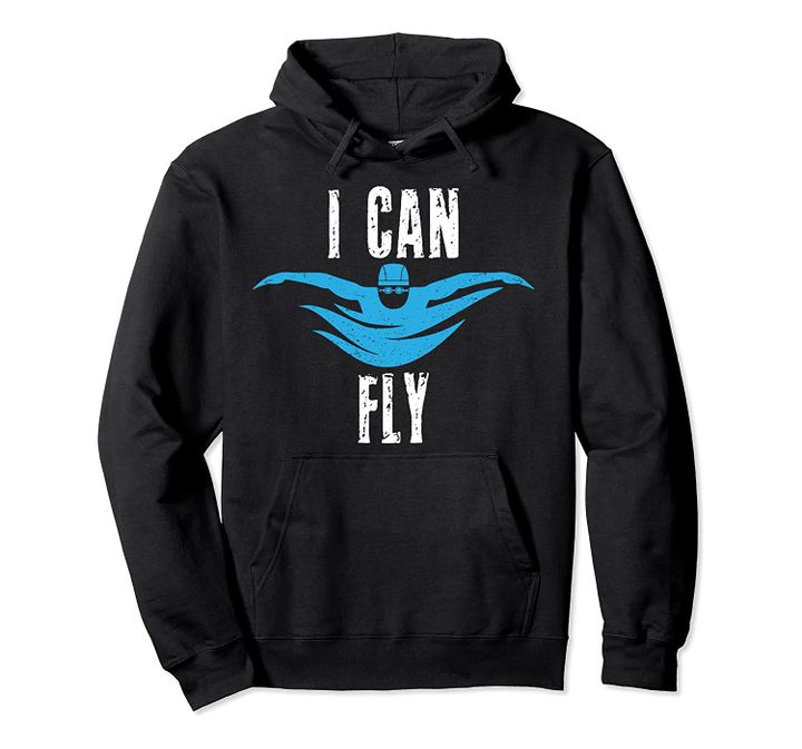 Funny Swimming Swimmer Swim Pool Fly Summer Fast Competitive Pullover Hoodie, T-Shirt, Sweatshirt