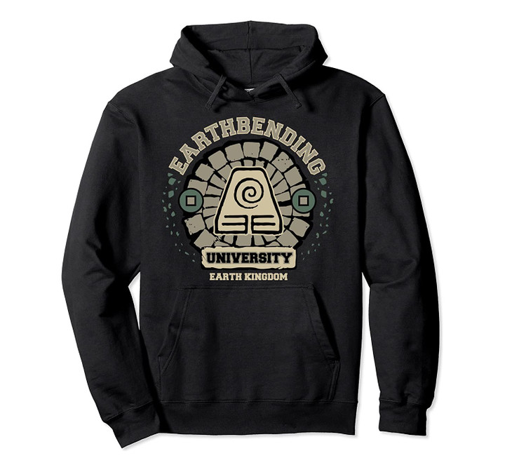 Earthbending University Earth Kingdom Pullover Hoodie, T-Shirt, Sweatshirt
