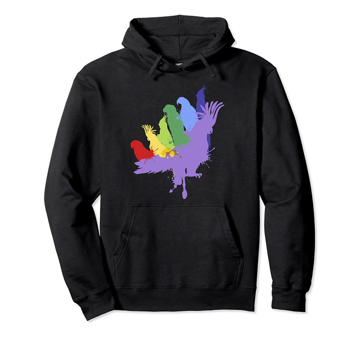 Macaw Parrot Cockatiel Gift Design for Bird Lovers Pullover Hoodie, T-Shirt, Sweatshirt