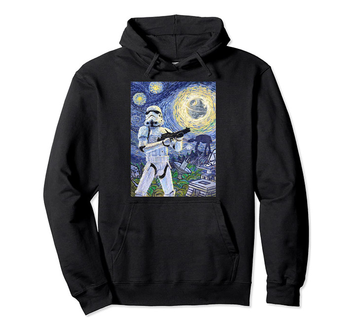 Star Wars Stormtrooper Starry Night Graphic Hoodie, T-Shirt, Sweatshirt