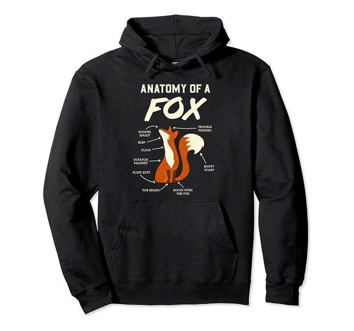 Furry Fandom Design: Anatomy Of A Fox I Dragon I Monster, T-Shirt, Sweatshirt