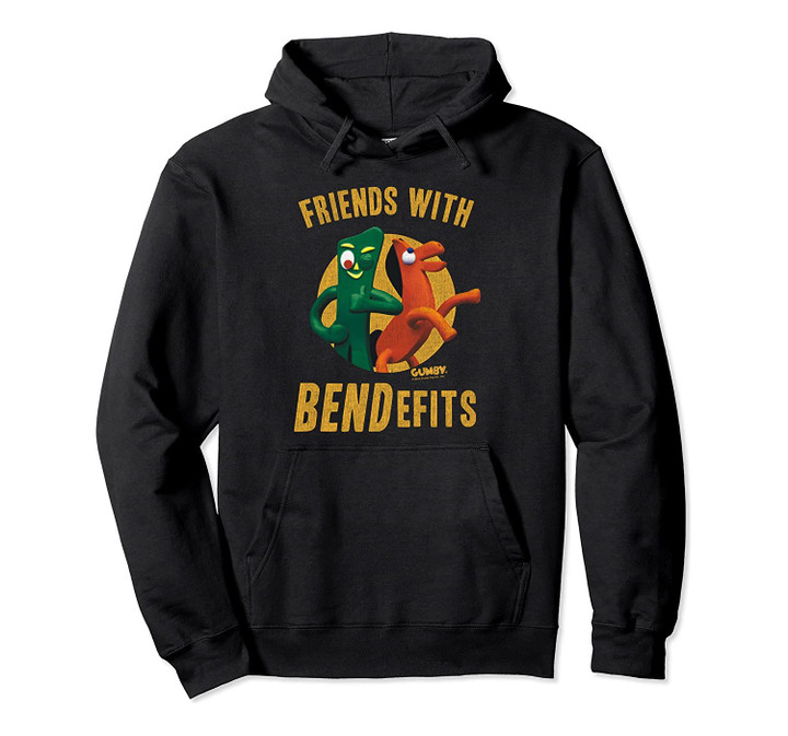 Gumby Bendefits Pullover Hoodie, T-Shirt, Sweatshirt