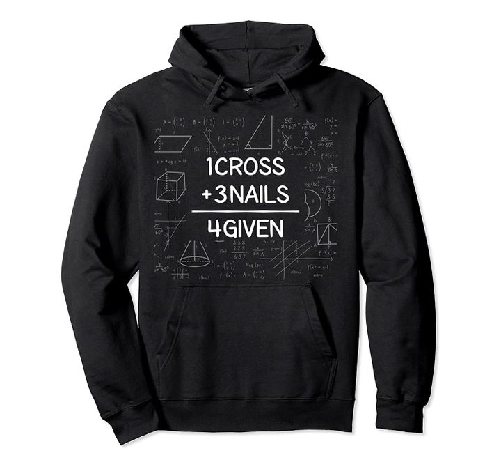 Jesus Hoodie Forgiven / 4given Pullover Hoodie, T-Shirt, Sweatshirt