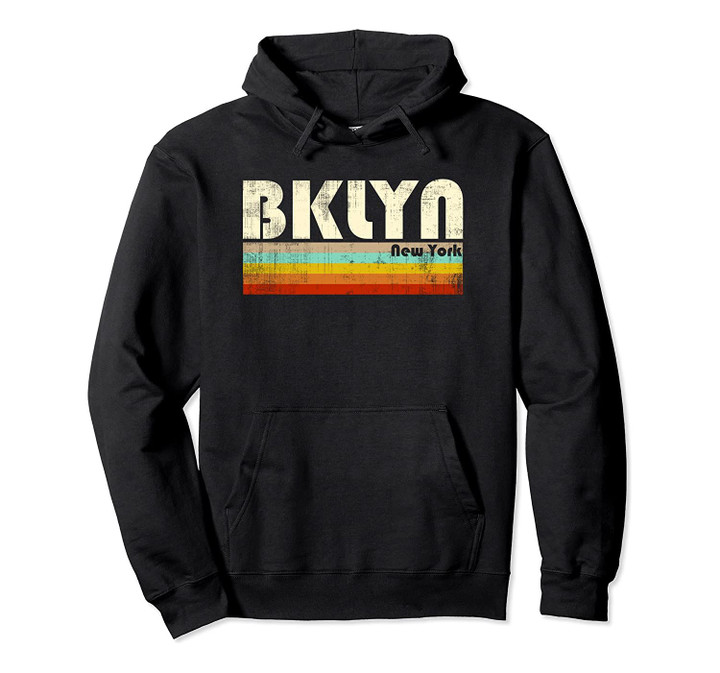 Vintage BKLYN Hoodie | Retro Brooklyn New York Streetwear, T-Shirt, Sweatshirt