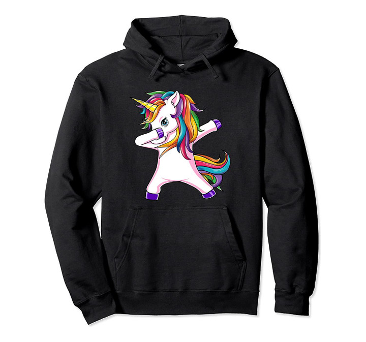 Dabbing Unicorn Rainbow Unicorns Dab For Women Gift Pullover Hoodie, T-Shirt, Sweatshirt